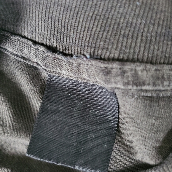 Vintage 3D Emblem Harley-Davidson T-shirt 1988 Double Dide Eagle Flag Truckers - Picture 7 of 15